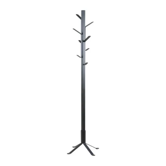 CASA Living Vinson Stumtjener H 181 x B 50 x D 50 cm - Metal - Sort