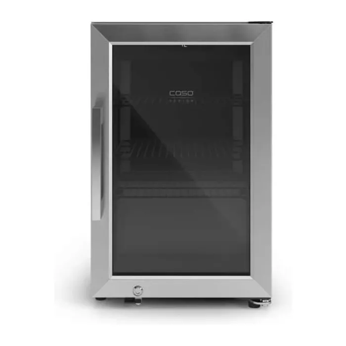 Caso BBQ Udendørskøleskab H 68 x B 43 x L 55 cm - Sølvfarvet
