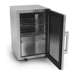 Caso BBQ Udendørskøleskab H 68 x B 43 x L 55 cm - Sølvfarvet