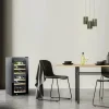 Caso WineExclusive Vinkøleskab H 87,6 x B 40 x L 58,5 cm - 24 flasker - Sort
