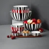 Cathrineholm Stripes Skål Ø 20 cm - Stål - Rød