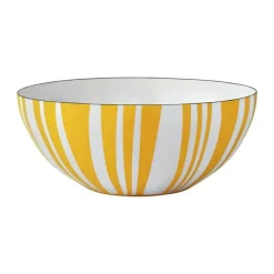 Cathrineholm Stripes Skål Ø 30 cm - Stål - Gul