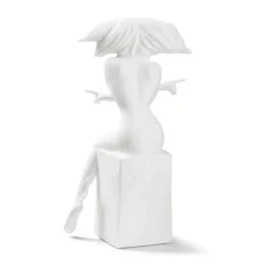 Christel Marott Christel Stjernetegn - Tvilling H 23,7 x B 13,5 x L 9,3 cm - Porcelæn - Hvid