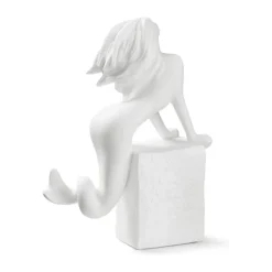 Christel Marott Christel Stjernetegn - Stenbuk H 21,5 x B 8,5 x L 15,5 cm - Porcelæn - Hvid