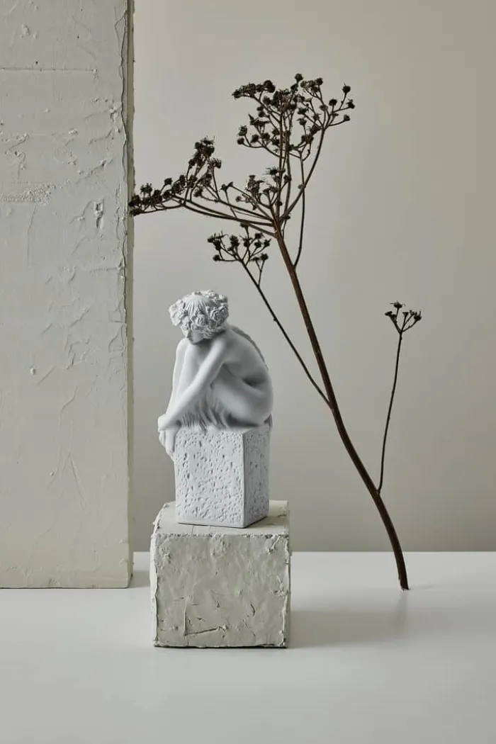 Christel Marott Christel Stjernetegn - Jomfru H 21,5 x B 10 x L 11 cm - Porcelæn - Hvid