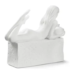 Christel Marott Christel Stjernetegn - Vandmand H 18 x B 6,8 x L 20,4 cm - Porcelæn - Hvid