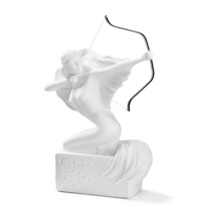 Christel Marott Christel Stjernetegn - Skytte H 26 x B 18,5 x L 7,3 cm - Porcelæn - Hvid
