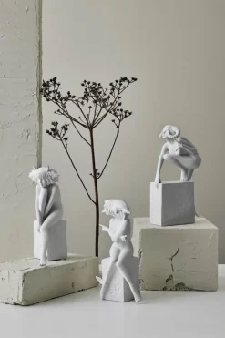 Christel Marott Christel Stjernetegn - Tyr H 23,5 x B 13 x L 12 cm - Porcelæn - Hvid