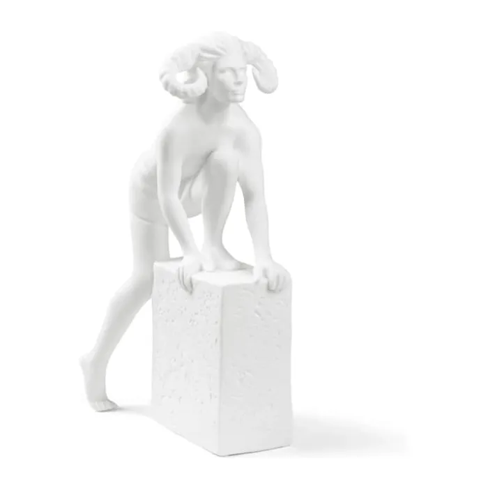 Christel Marott Christel Stjernetegn - Vædder H 25,4 x B 8 x L 16,2 cm - Porcelæn - Hvid