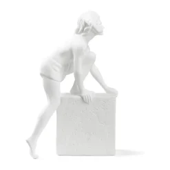 Christel Marott Christel Stjernetegn - Vædder H 25,4 x B 8 x L 16,2 cm - Porcelæn - Hvid