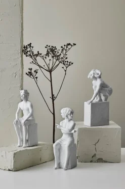 Christel Marott Christel Stjernetegn - Tvilling H 24,6 x B 10,8 x L 10 cm - Porcelæn - Hvid