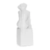 Christel Marott Stjernetegn - Jomfru H 60 cm - Polyresin - Hvid