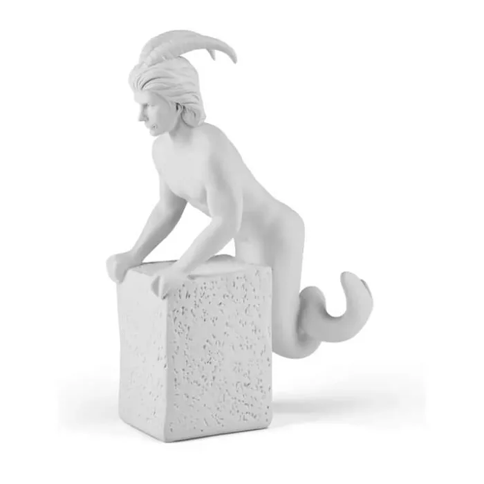 Christel Marott Stjernetegn - Stenbuk H 24 cm - Polyresin - Hvid