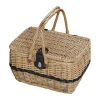 Cilio Idro Picnickurv - 4 personer H 25 x B 28 x L 40 cm - Pileflet - Brun/Blå