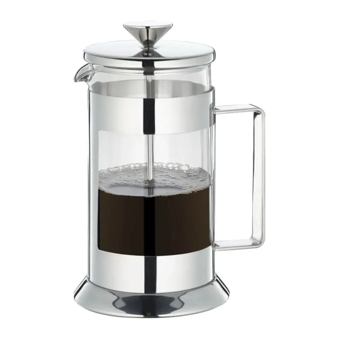 Cilio Laura Stempelkande 8 kopper - Rustfrit stål/glas