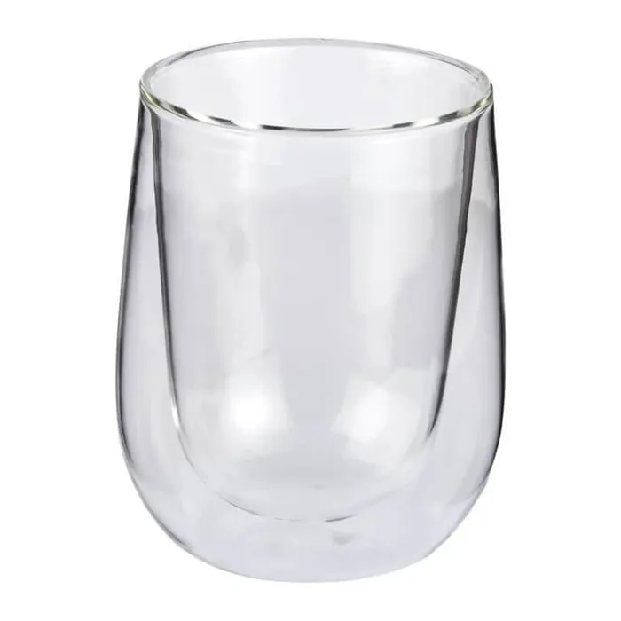 Cilio Verona Caffe Latte-glas - 2 stk. 25 cl - Borosilikatglas