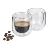 Cilio Verona Espressoglas - 2 stk. 8 cl - Borosilikatglas