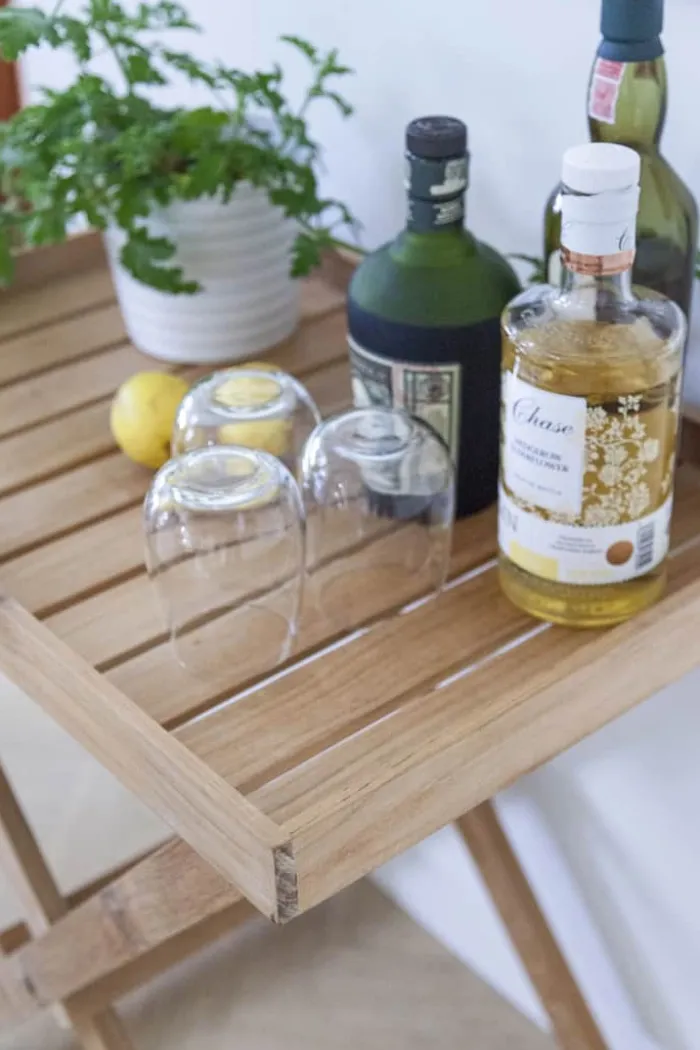 cinas Indoor/Outdoor Bakkebord H 65 x B 60 x D 40 cm - Teaktræ