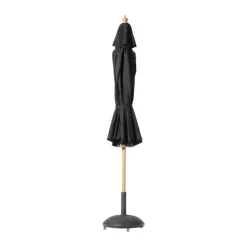 cinas Pomino Parasol Ø 300x H 275 cm - Olefin - Sort