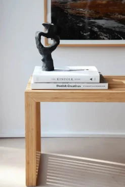 cinas Rib Bænk H 43 x B 104 x L 35 cm - Bambus