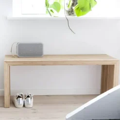 cinas Rib Bænk H 43 x B 104 x L 35 cm - Bambus