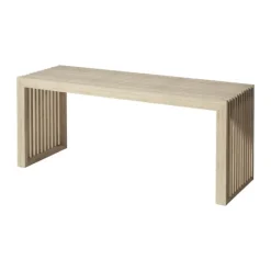 cinas Rib Bænk H 43 x B 104 x L 35 cm - Bambus