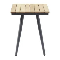 cinas Rio Sidebord H 52 x B 43 x L 50 cm - Teaktræ/aluminium