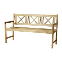 cinas Rosenborg Havebænk H 89 x B 150 x D 58 cm - Teaktræ