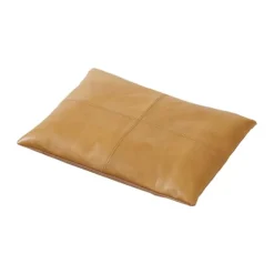 cinas Siddehynde til Rib Skammel H 5 x B 45 x L 35 cm - Læder - Brun