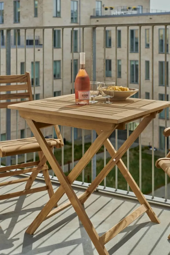 cinas York Foldestol H 86 x B 53 cm - Teak - Natur