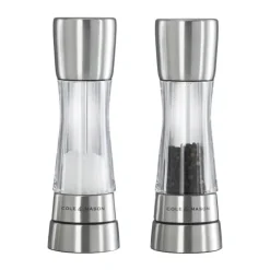 Cole&Mason Derwent Kværnsæt - 2 dele H 19 cm - Akryl/rustfrit stål - Klar