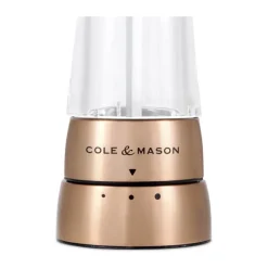 Cole&Mason Derwent Saltkværn H 19 cm - Akryl/rustfrit stål - Kobber