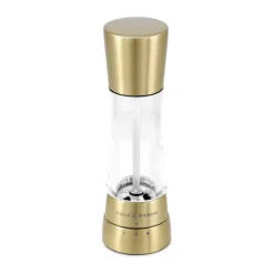 Cole&Mason Derwent Saltkværn H 19 cm - Akryl/rustfrit stål - Mat guld