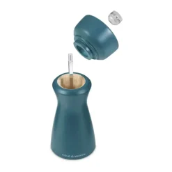 Cole&Mason Kenton Kværn H 15 cm - Gummitræ - Sea Salt