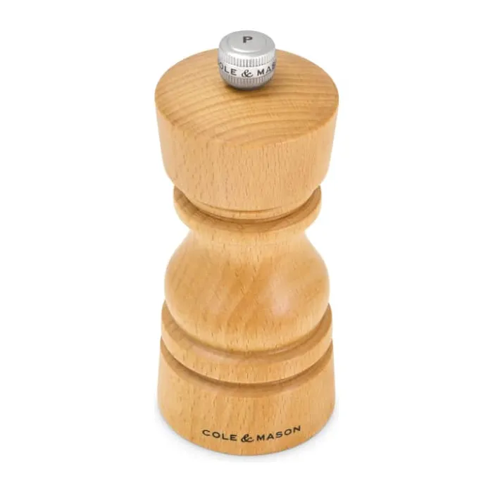 Cole&Mason Kenton Kværnsæt - 2 dele H 13 cm - Bøgetræ - Beech