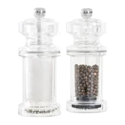 Cole&Mason Kværnsæt - 2 dele H 14,4 cm - Akryl/rustfrit stål - Klar