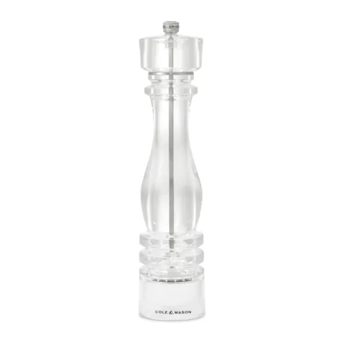 Cole&Mason London Saltkværn H 30 cm - Akryl/rustfrit stål - Klar