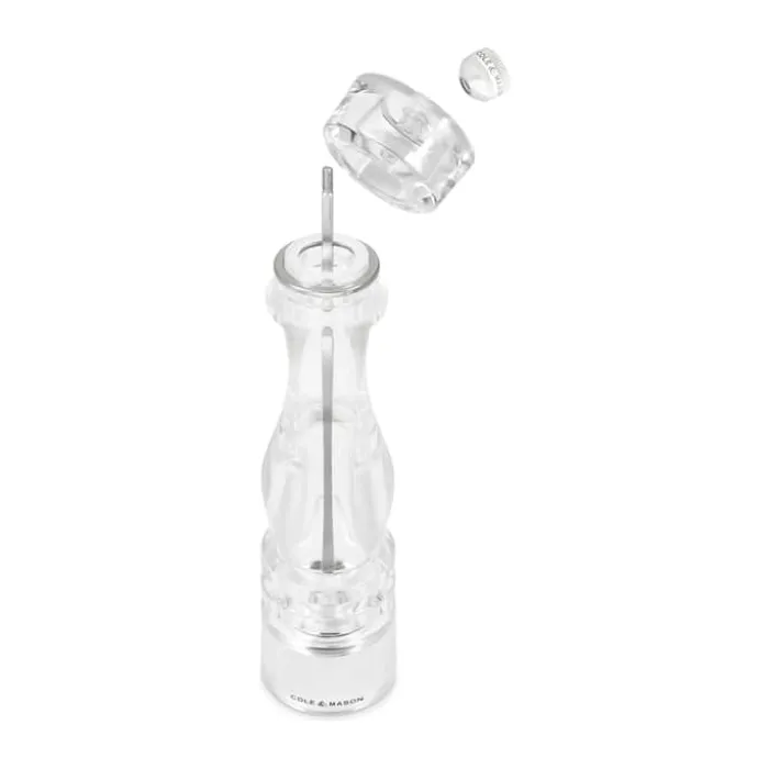 Cole&Mason London Saltkværn H 30 cm - Akryl/rustfrit stål - Klar