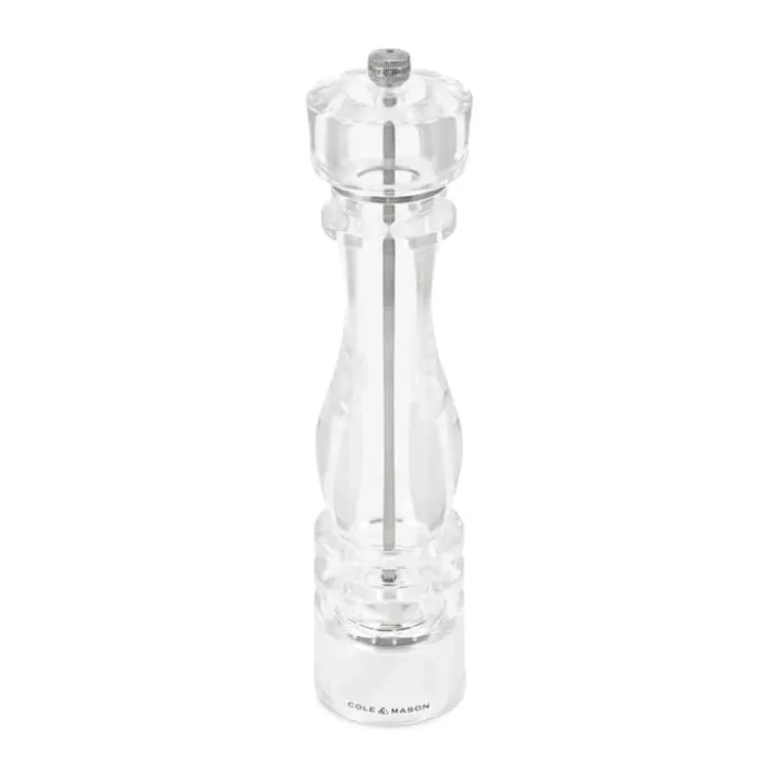 Cole&Mason London Saltkværn H 30 cm - Akryl/rustfrit stål - Klar