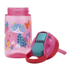 Contigo Gizmo Drikkedunk 420 ml - Med sugerør - Cherry Cat