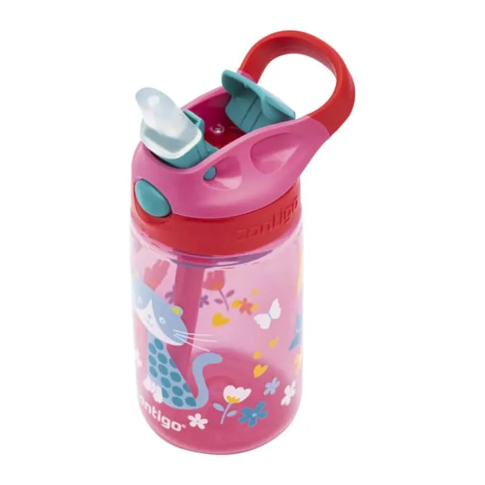 Contigo Gizmo Drikkedunk 420 ml - Med sugerør - Cherry Cat