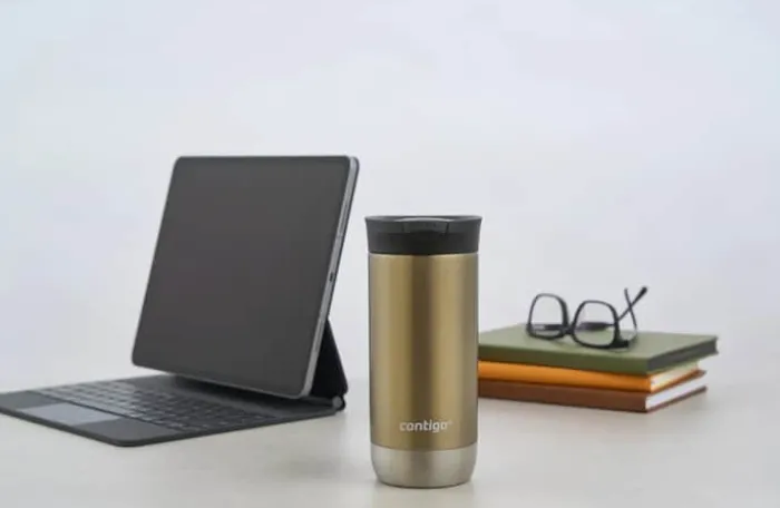 Contigo Huron 2.0 Termokrus 47 cl - Rustfrit stål - Brun