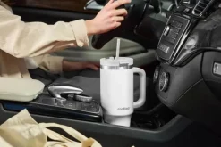 Contigo Streeterville Tumbler 120 cl - Dobbeltvægget vakuumisolering - Hvid