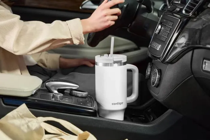 Contigo Streeterville Tumbler 120 cl - Dobbeltvægget vakuumisolering - Hvid