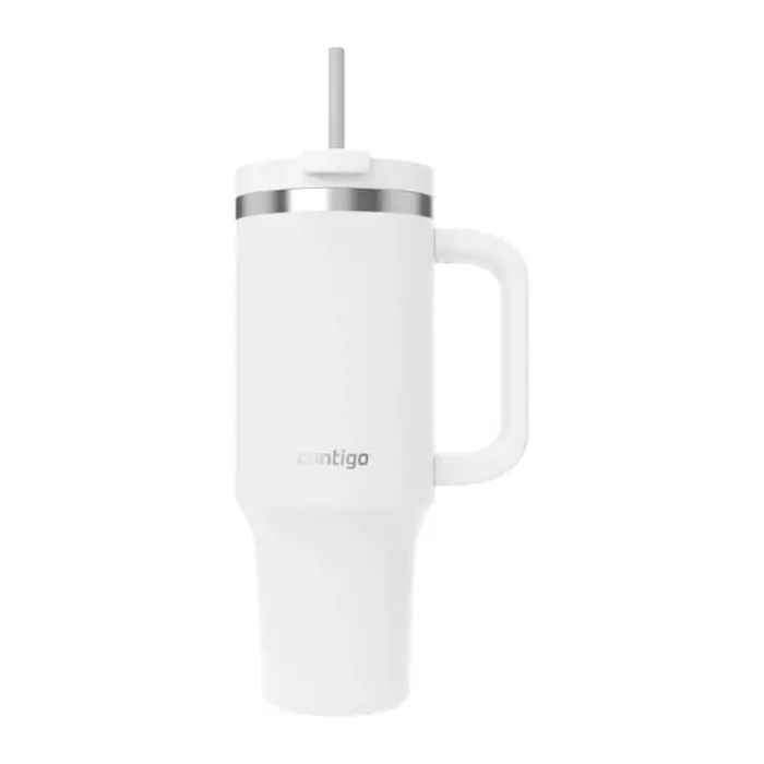 Contigo Streeterville Tumbler 120 cl - Dobbeltvægget vakuumisolering - Hvid