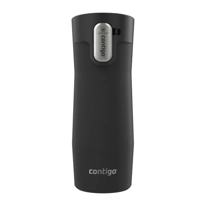 Contigo West Loop Termokop 470 ml - Rustfrit stål - Sort
