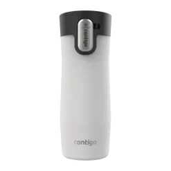 Contigo West Loop Termokop 470 ml - Rustfrit stål - Hvid