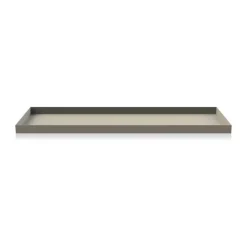 Cooee Bakke H 2 x B 50 x L 18 cm - Rustfrit stål - Sand