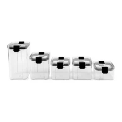 Cook & Baker Basic Opbevaringsboks - 5 dele 460/2x700/900/1300 ml