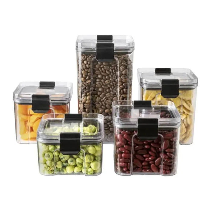 Cook & Baker Basic Opbevaringsboks - 5 dele 460/2x700/900/1300 ml